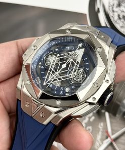 Hublot Big Bang Sang Bleu II Titanium Blue Replica BB Factory 45mm (1)