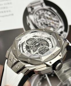 Hublot Big Bang Sang Bleu II Titanium White Best Replica BBF 45mm (1)