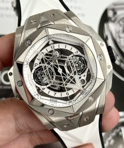 Hublot Big Bang Sang Bleu II Titanium White Best Replica BBF 45mm (1)