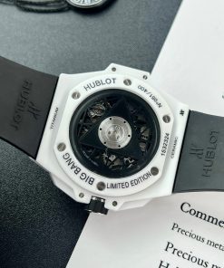 Hublot Big Bang Sang Bleu II White Ceramic Replica Watches Best (9)