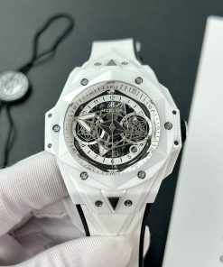 Hublot Big Bang Sang Bleu II White Ceramic Replica Watches Best (9)