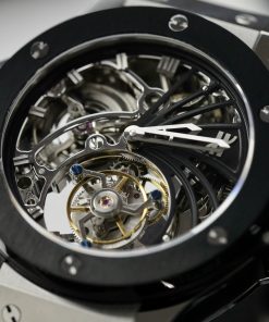 Hublot Big Bang Tourbillon Bezel Ceramic Best Replcia Watches 44mm (5)