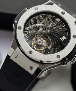 Hublot Big Bang Tourbillon Titanium Best Replica Watches 44mm (9)
