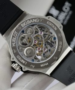 Hublot Big Bang Tourbillon Titanium Best Replica Watches 44mm (9)