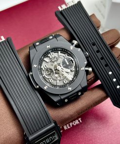 Hublot Big Bang Unico Black Magic Replica Watches Ceramic 45mm (1)