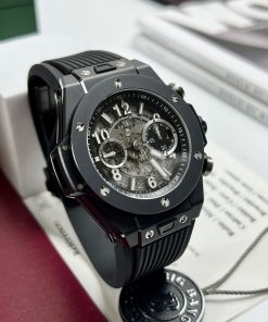 Hublot Big Bang Unico Black Magic Replica Watches Ceramic 45mm (1)
