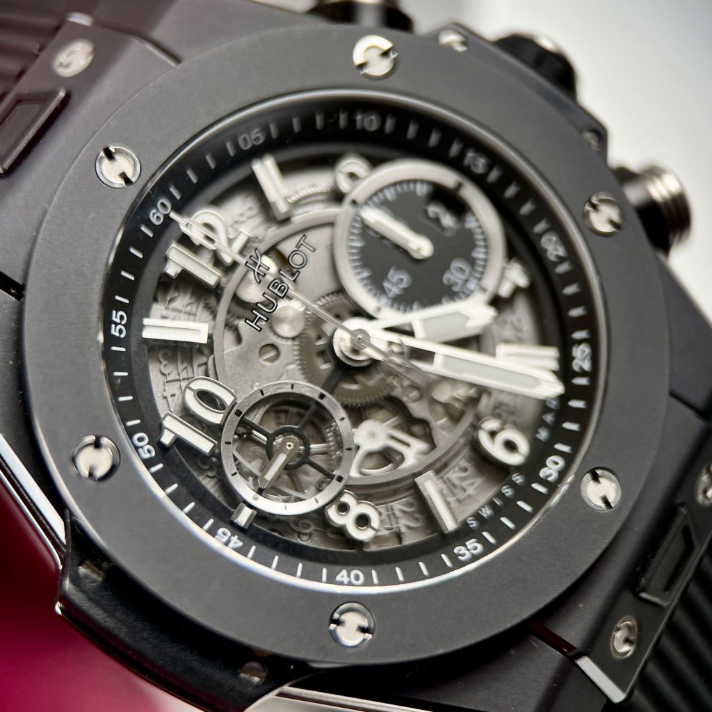 Hublot Big Bang Unico Black Magic Replica Watches Ceramic 45mm (1)