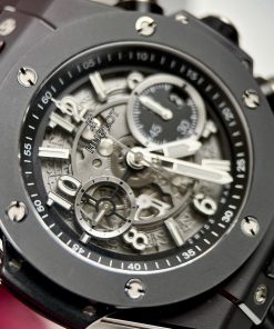 Hublot Big Bang Unico Black Magic Replica Watches Ceramic 45mm (1)