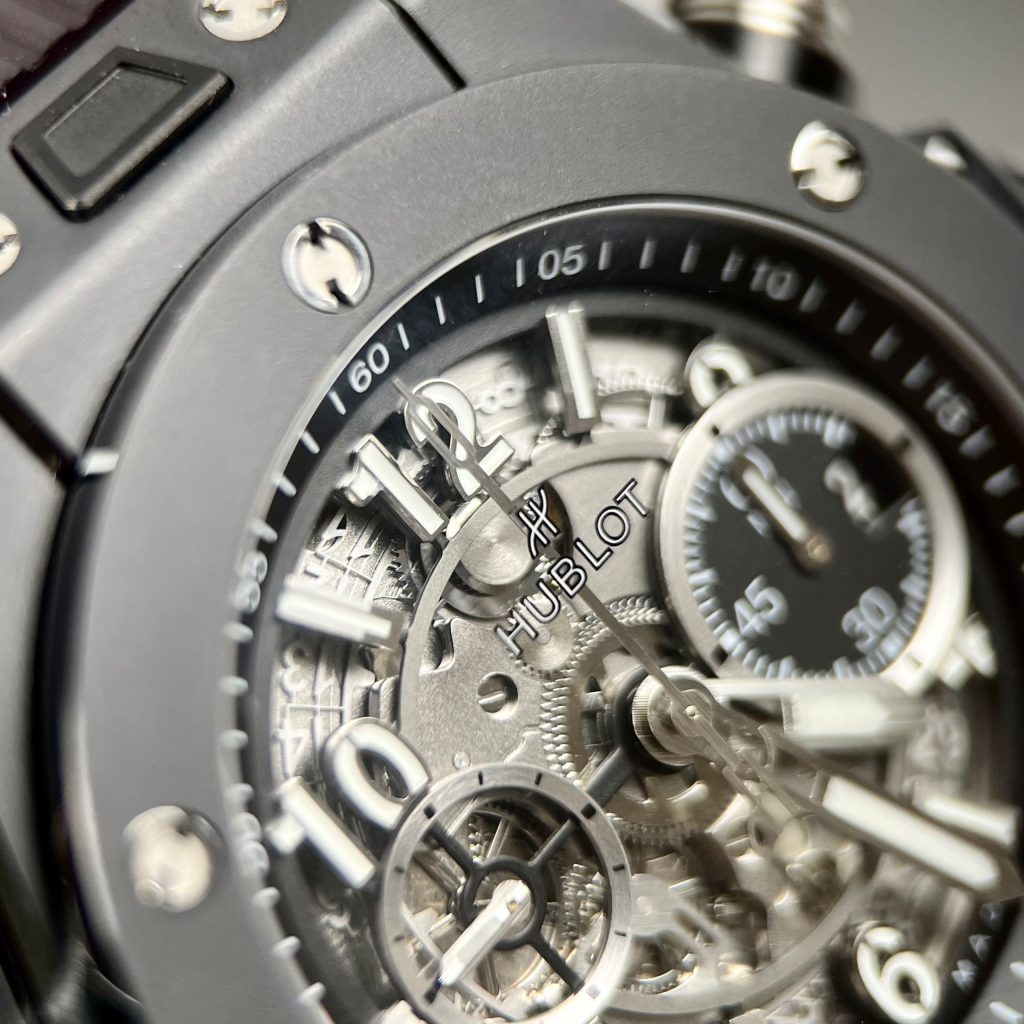 Hublot Big Bang Unico Black Magic Replica Watches Ceramic 45mm (1)