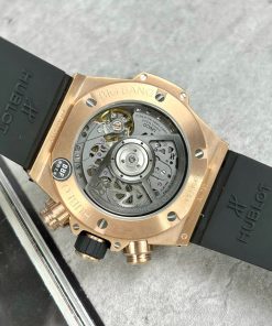 Hublot Big Bang Unico King Gold Black Ceramic Best Replica BBF 44mm (9)
