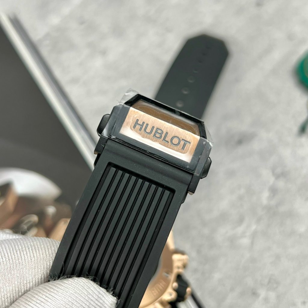 Hublot Big Bang Unico King Gold Black Ceramic Best Replica BBF 44mm (9)