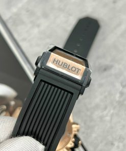 Hublot Big Bang Unico King Gold Black Ceramic Best Replica BBF 44mm (9)