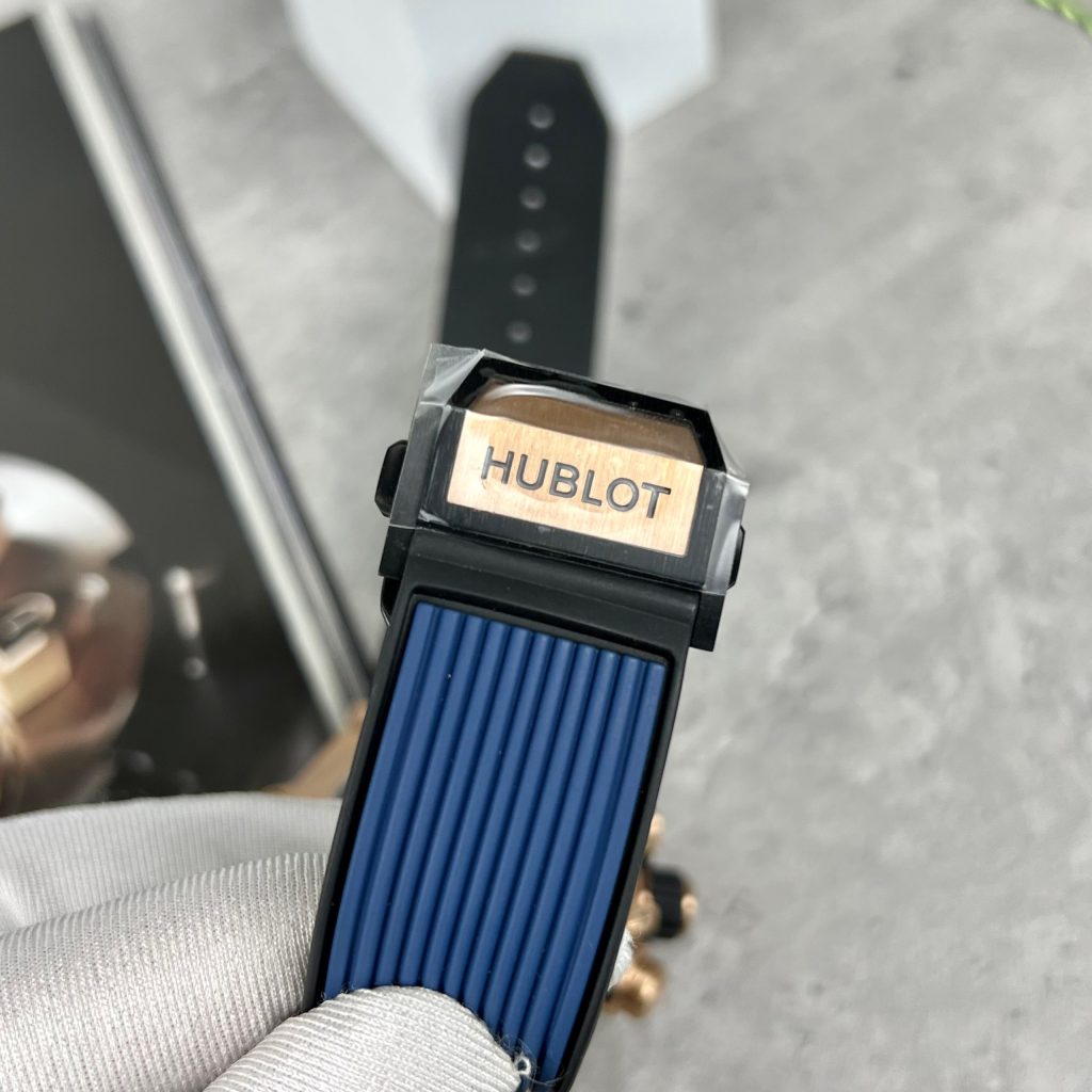 Hublot Big Bang Unico King Gold Blue Ceramic Best Replica BBF 44mm (9)
