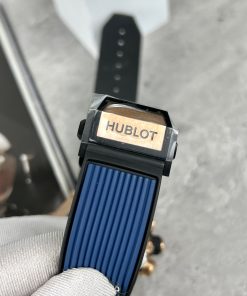 Hublot Big Bang Unico King Gold Blue Ceramic Best Replica BBF 44mm (9)