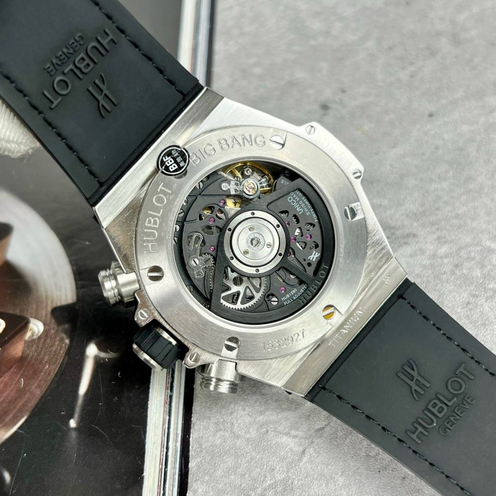 Hublot Big Bang Unico Rainbow Titanium Replica Watches BBF 42mm (5)