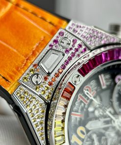Hublot Big Bang Unico Rainbow Titanium Replica Watches BBF 42mm (5)