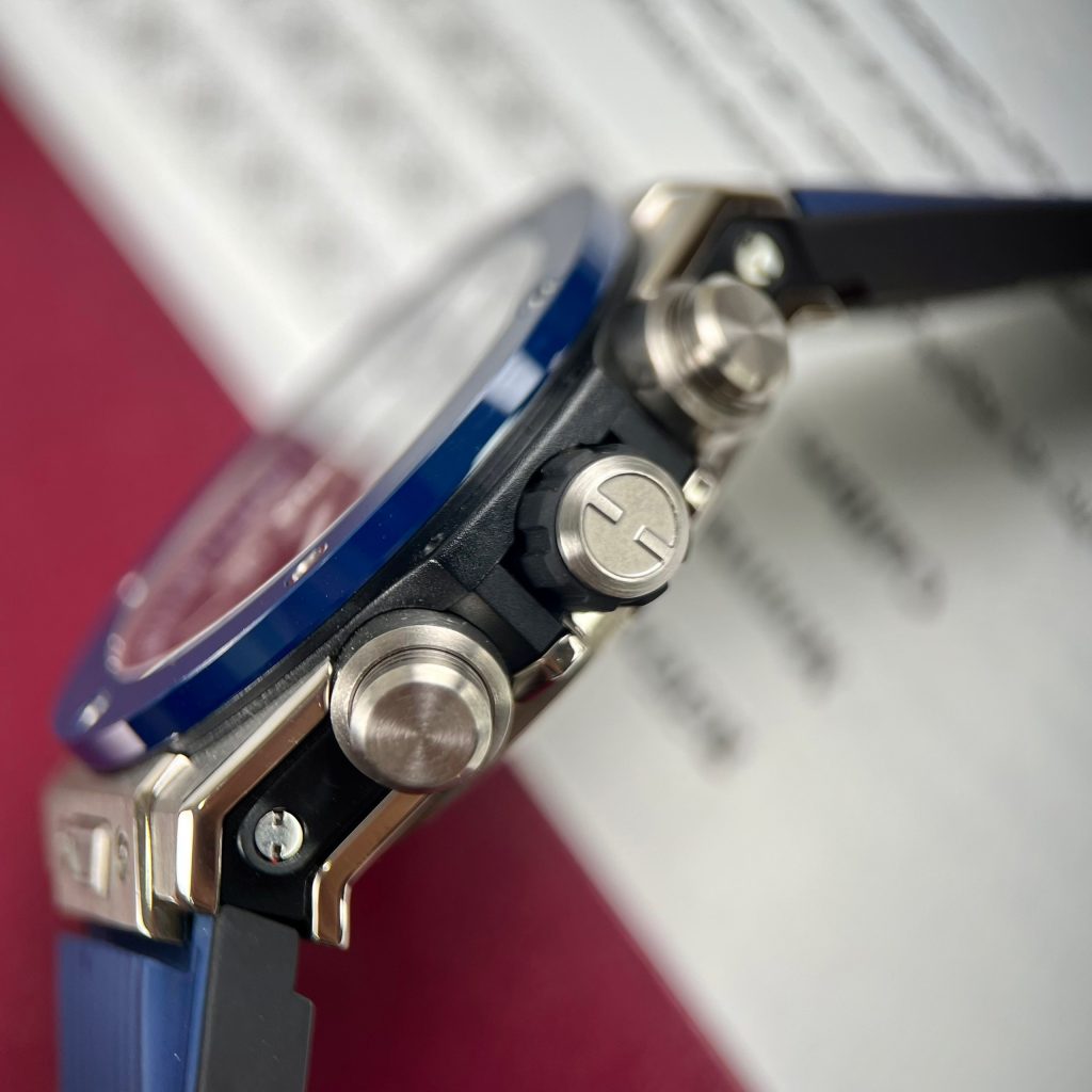 Hublot Big Bang Unico Replica Watches Titanium Blue Demi BBF 44mm (1)