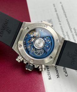 Hublot Big Bang Unico Replica Watches Titanium Blue Demi BBF 44mm (1)