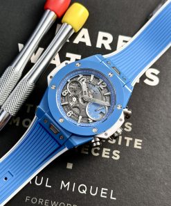 Hublot Big Bang Unico Sky Blue Replica Watches BBF Factory (2)