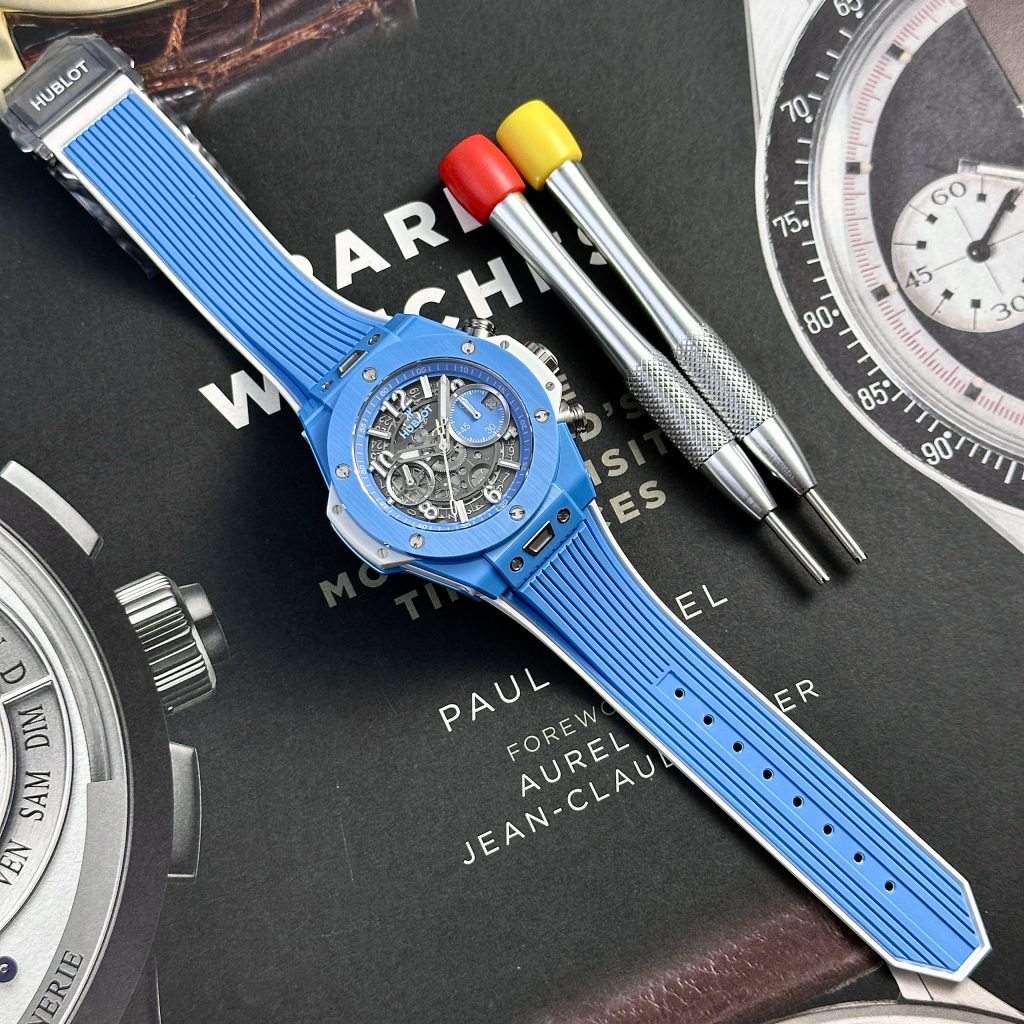 Hublot Big Bang Unico Sky Blue Replica Watches BBF Factory (2)