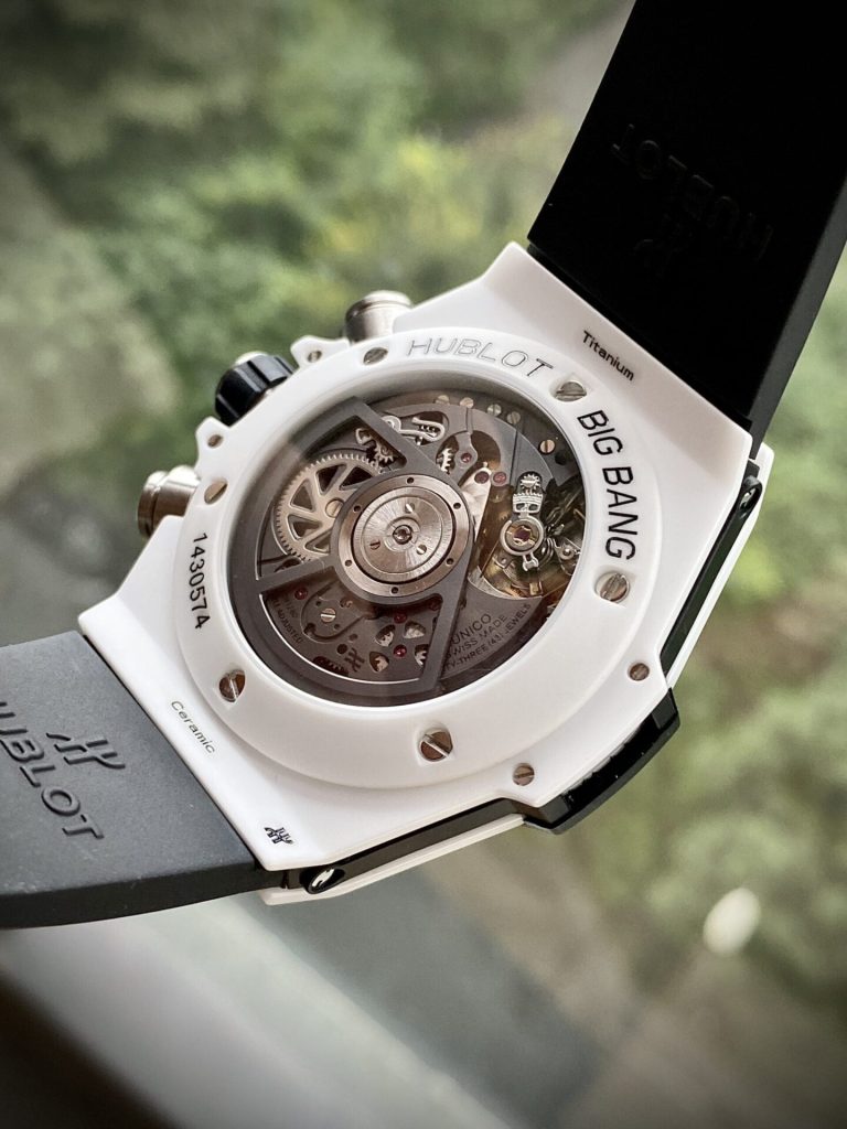 Hublot Big Bang Unico White Ceramic Replica Watch BBF Factory (11)