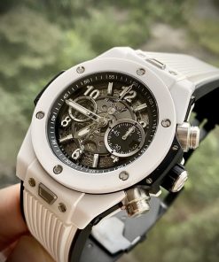 Hublot Big Bang Unico White Ceramic Replica Watch BBF Factory (11)