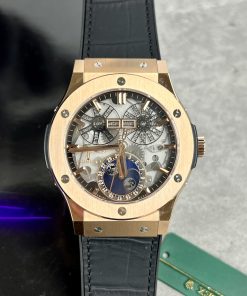 Hublot Classic Fusion Aerofusion Moonphase King Gold Replica Watches 42mm (6)