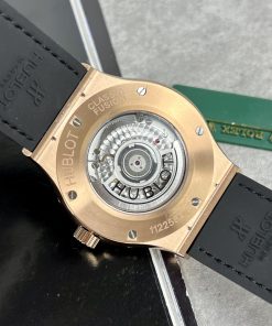 Hublot Classic Fusion Aerofusion Moonphase King Gold Replica Watches 42mm (6)