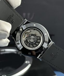 Hublot Classic Fusion Ceramic Black Movement SW300 Best Replica JJZ 42mm