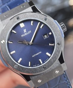 Hublot Classic Fusion Ceramic Blue Dial Replica Watches JJZ (6)