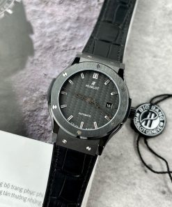 Hublot Classic Fusion Ceramic Replica Watch Carbon Dial JJZ Factory 42mm (10)