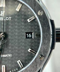 Hublot Classic Fusion Ceramic Replica Watch Carbon Dial JJZ Factory 42mm (10)
