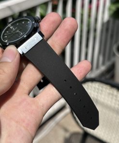 Hublot Classic Fusion Ceramic Replica Watches Carbon Black Dial JJZ 42mm (1)