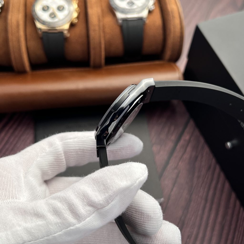 Hublot Classic Fusion Ceramic Replica Watches Green Dial JJZ 42mm (1)