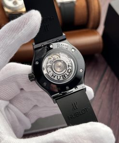 Hublot Classic Fusion Ceramic Replica Watches Green Dial JJZ 42mm (1)