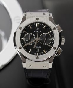 Hublot Classic Fusion Chronograph Fake 11 Watch Dial Black 42mm (2)