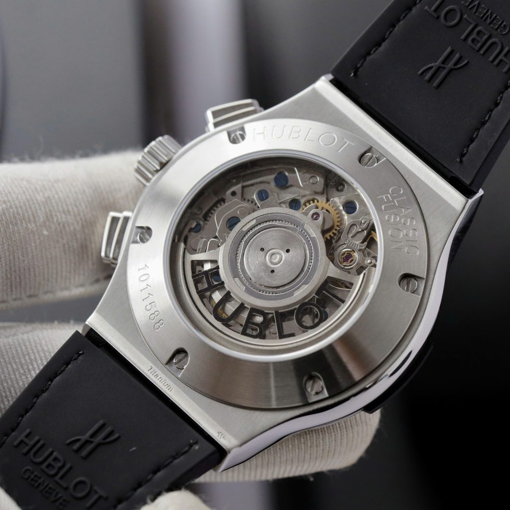 Hublot Classic Fusion Chronograph Fake 11 Watch Dial Black 42mm (2)