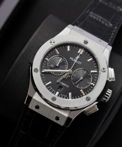 Hublot Classic Fusion Chronograph Fake 11 Watch Dial Black 42mm (2)
