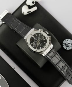 Hublot Classic Fusion Chronograph Fake 11 Watch Dial Black 42mm (2)