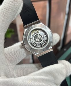 Hublot Classic Fusion Custom Diamonds Moissanite Blue Color 38mm (5)