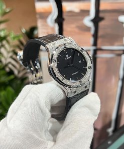 Hublot Classic Fusion Custom Diamonds Moissanite Hong Kong Black 42mm (1)