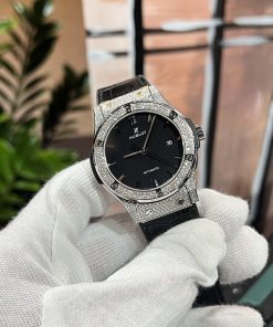 Hublot Classic Fusion Custom Diamonds Moissanite Hong Kong Black 42mm (1)