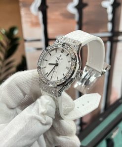 Hublot Classic Fusion Custom Diamonds Moissanite White 38mm (9)