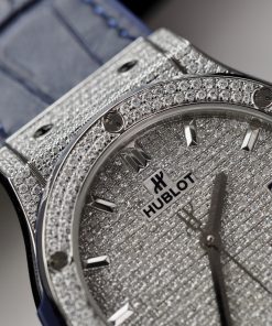 Hublot Classic Fusion Customs Full Natural Diamonds Best Replica 42mm (11)
