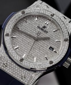 Hublot Classic Fusion Customs Full Natural Diamonds Best Replica 42mm (11)