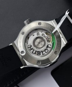 Hublot Classic Fusion Customs Moissanite Diamonds Black Color 38mm (2)