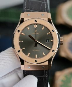 Hublot Classic Fusion King Gold Grey Best Replica JJF Factory 42mm (3)