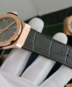 Hublot Classic Fusion King Gold Grey Best Replica JJF Factory 42mm (3)