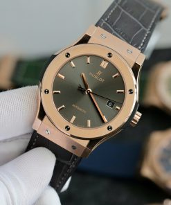 Hublot Classic Fusion King Gold Grey Best Replica JJF Factory 42mm (3)