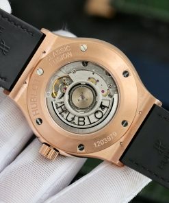 Hublot Classic Fusion King Gold Replica Watches Black Dial JJF 2024